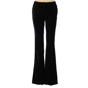 Banana Republic TRENDY Black Velvet Flare Leg Pants-BEST SELLER